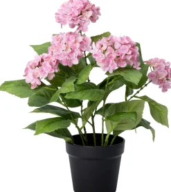 Intratuin kunstplant Hortensia roze D 15 H 50 cm