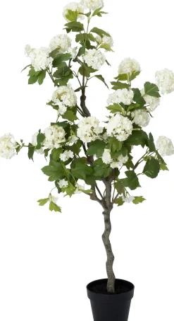 Intratuin kunstplant Hortensia crème D 17,5 H 122 cm