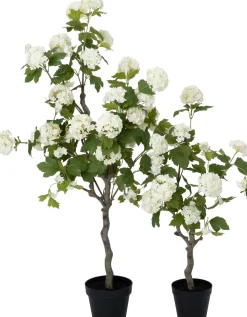 Intratuin kunstplant Hortensia crème D 17,5 H 122 cm