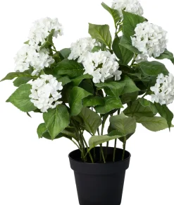 Intratuin kunstplant Hortensia wit D 20 H 68 cm