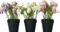 Intratuin kunstplant Kievitsbloem paars D 9 H 22 cm