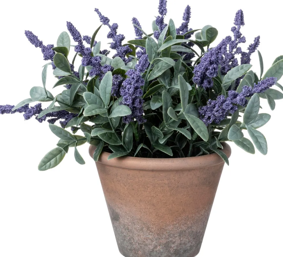 Intratuin kunstplant lavendel paars D 13 H 23 cm