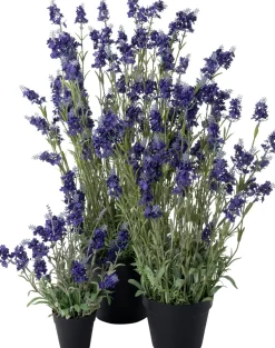 Intratuin kunstplant lavendel paars D 20 H 77 cm