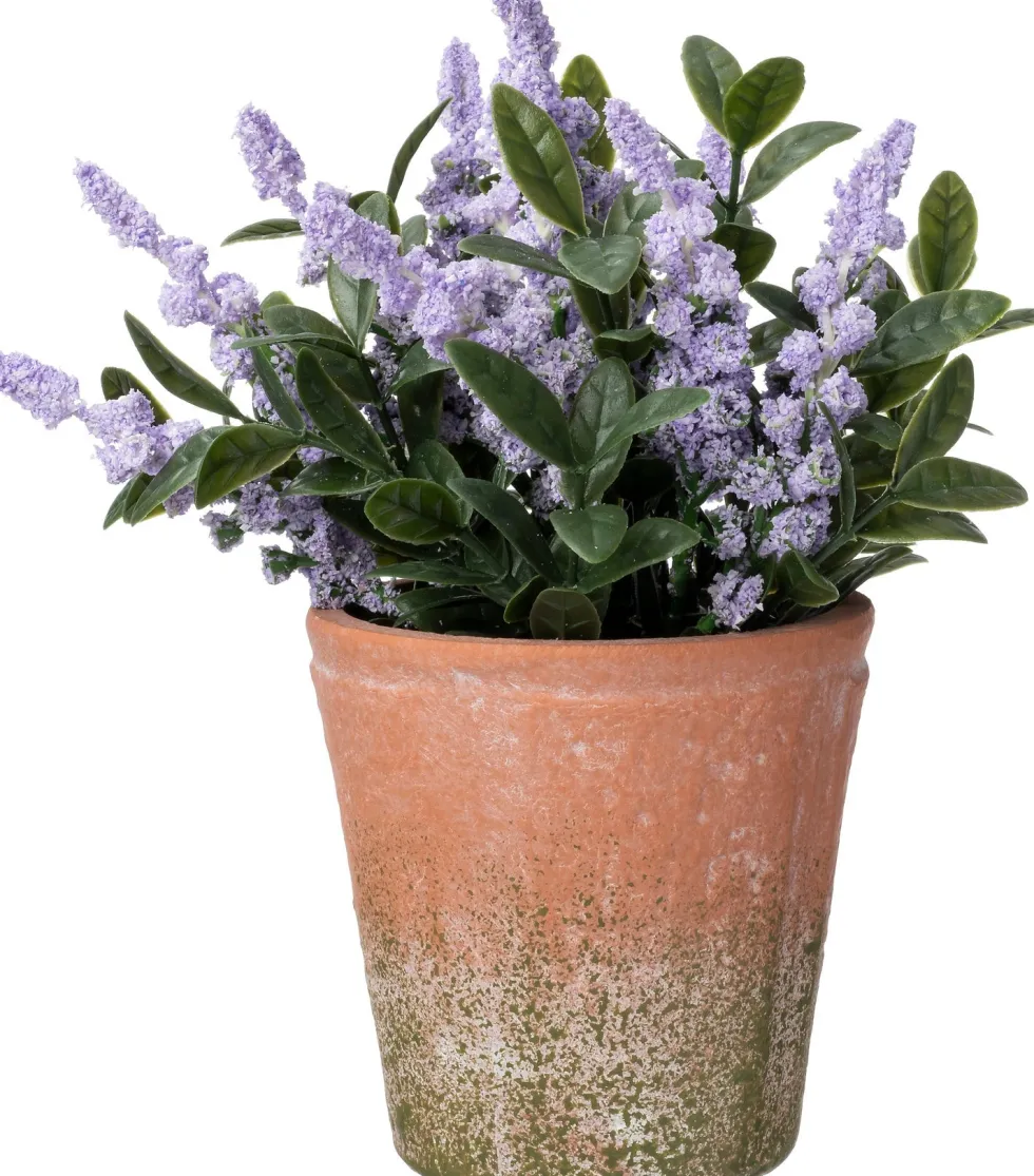 Intratuin kunstplant lavendel lichtpaars D 13 H 21 cm