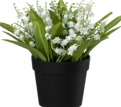 Intratuin kunstplant Lelietje-der-dalen wit H 35 cm