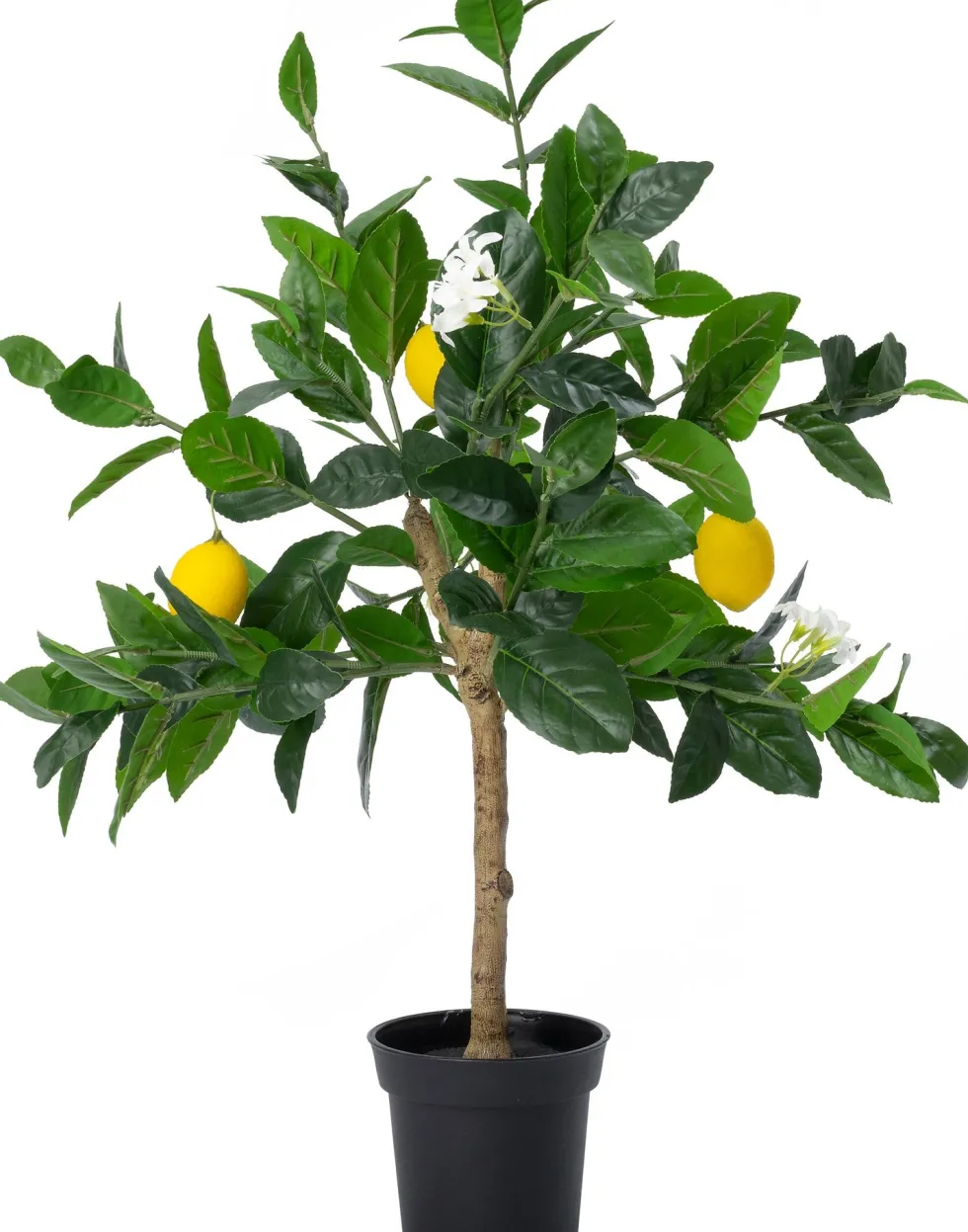 Intratuin kunstplant Limoenboom geel / wit D 15 H 98 cm