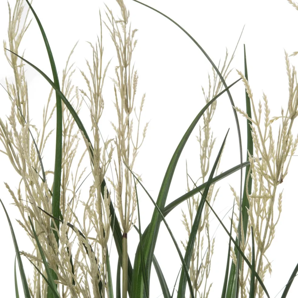 Intratuin kunstplant Miscanthus crème H 130 cm