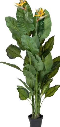 Intratuin kunstplant Paradijsvogelbloem geel H 150 cm