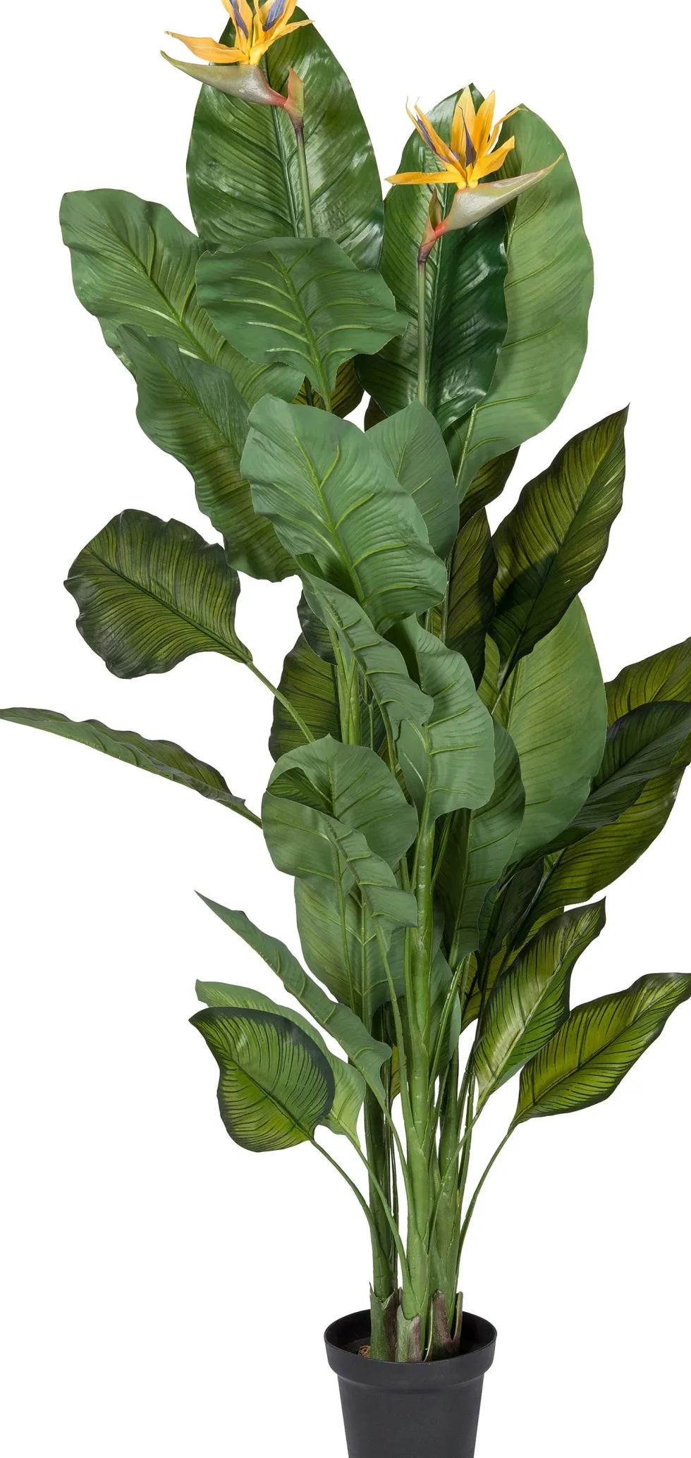 Intratuin kunstplant Paradijsvogelbloem geel H 150 cm