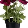 Intratuin kunstplant Ranonkel rood D 11 H 26 cm
