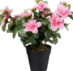 Intratuin kunstplant Rhododendron roze D 9 H 26 cm