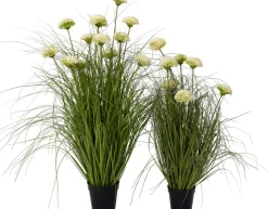 Intratuin kunstplant Siergras / Sierui crème D 13 H 82 cm