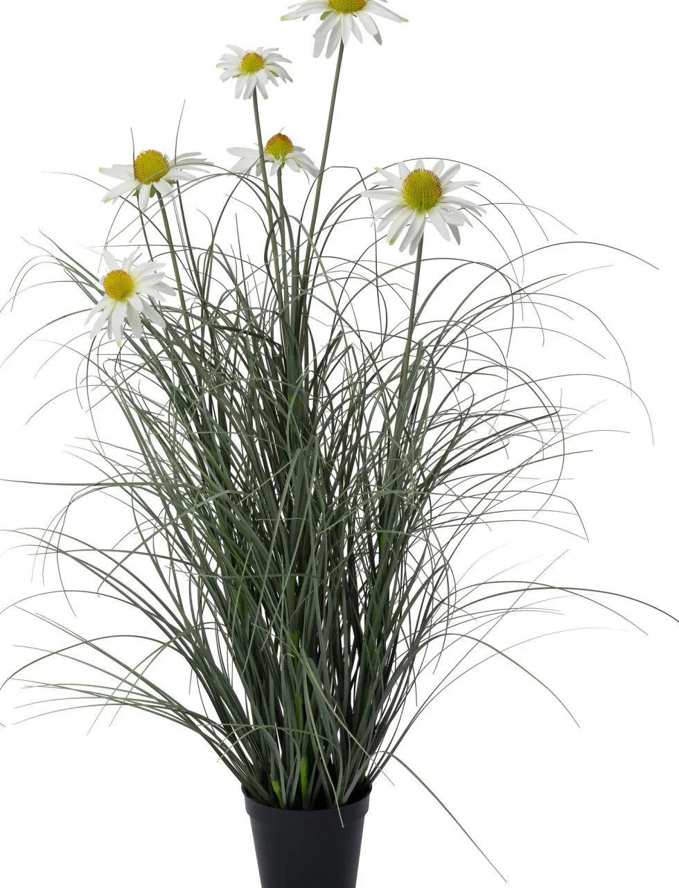 Intratuin kunstplant Siergras / Zonnehoed wit D 13 H 90 cm