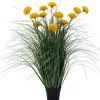 Intratuin kunstplant Siergras / Sierui geel D 15 H 100 cm