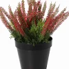 Intratuin kunstplant Struikheide rood D 12 H 23 cm