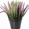 Intratuin kunstplant Struikheide wit / roze D 12 H 23 cm