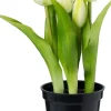 Intratuin kunstplant Tulp wit D 8 H 24 cm