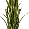Intratuin kunstplant Vrouwentong geel / groen D 24 H 148 cm
