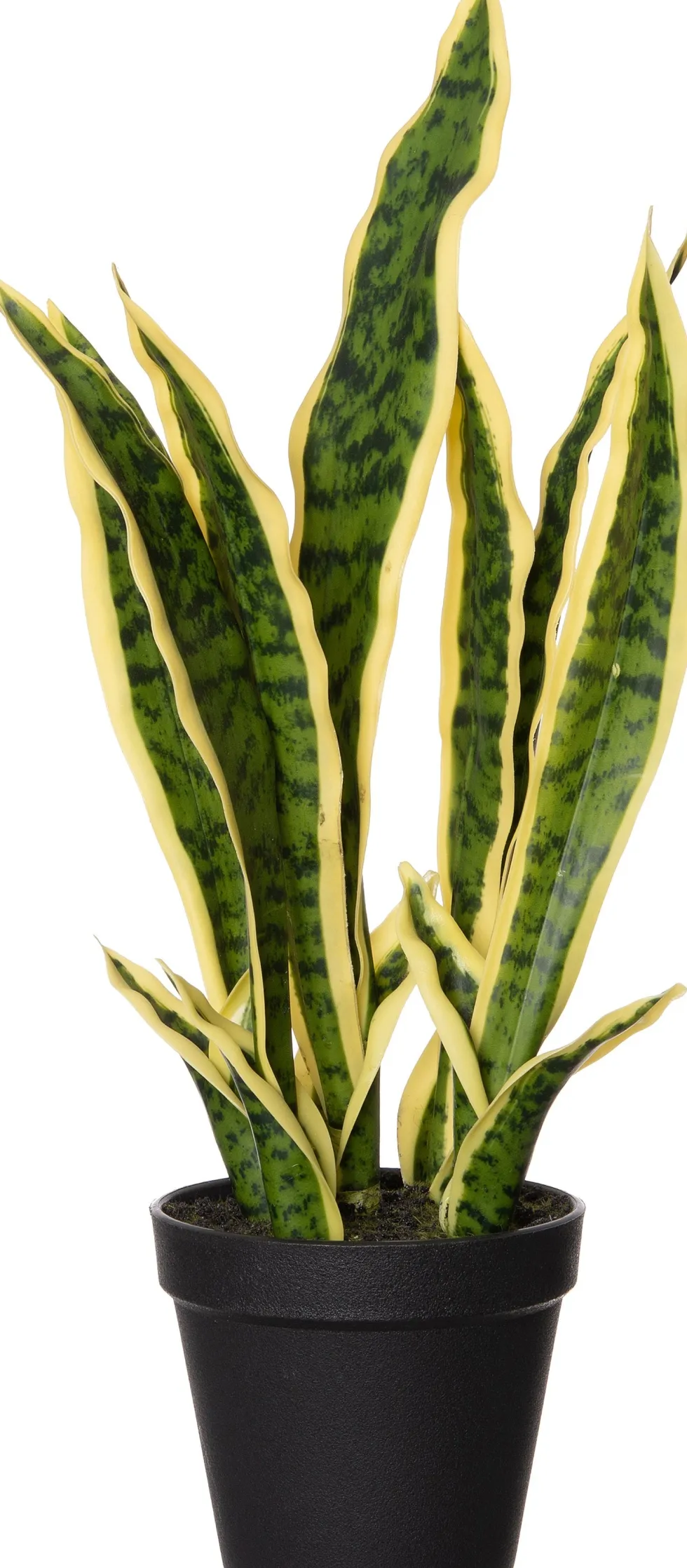 Intratuin kunstplant Vrouwentong geelbont D 12,5 H 48 cm