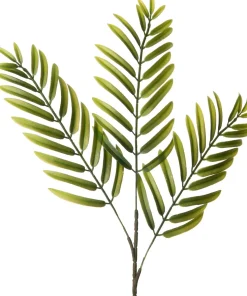 Intratuin kunsttak Palm donkergroen H 65 cm