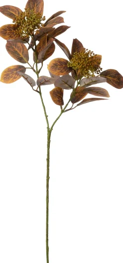 Intratuin kunsttak Pruikenboom rood H 71 cm
