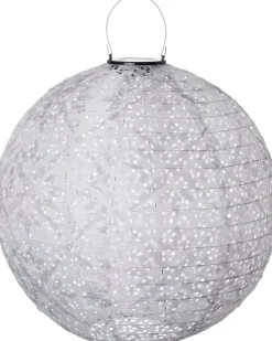 Intratuin lampion wit / grijs D 40 H 40 cm