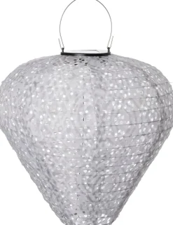 Intratuin lampion wit / grijs D 28 H 30 cm