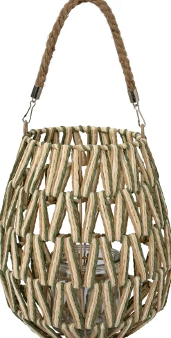 Intratuin lantaarn Elia naturel D 24 H 27 cm