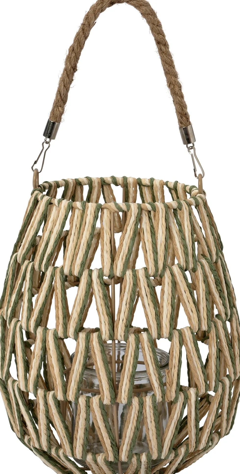 Intratuin lantaarn Elia naturel D 21 H 22 cm