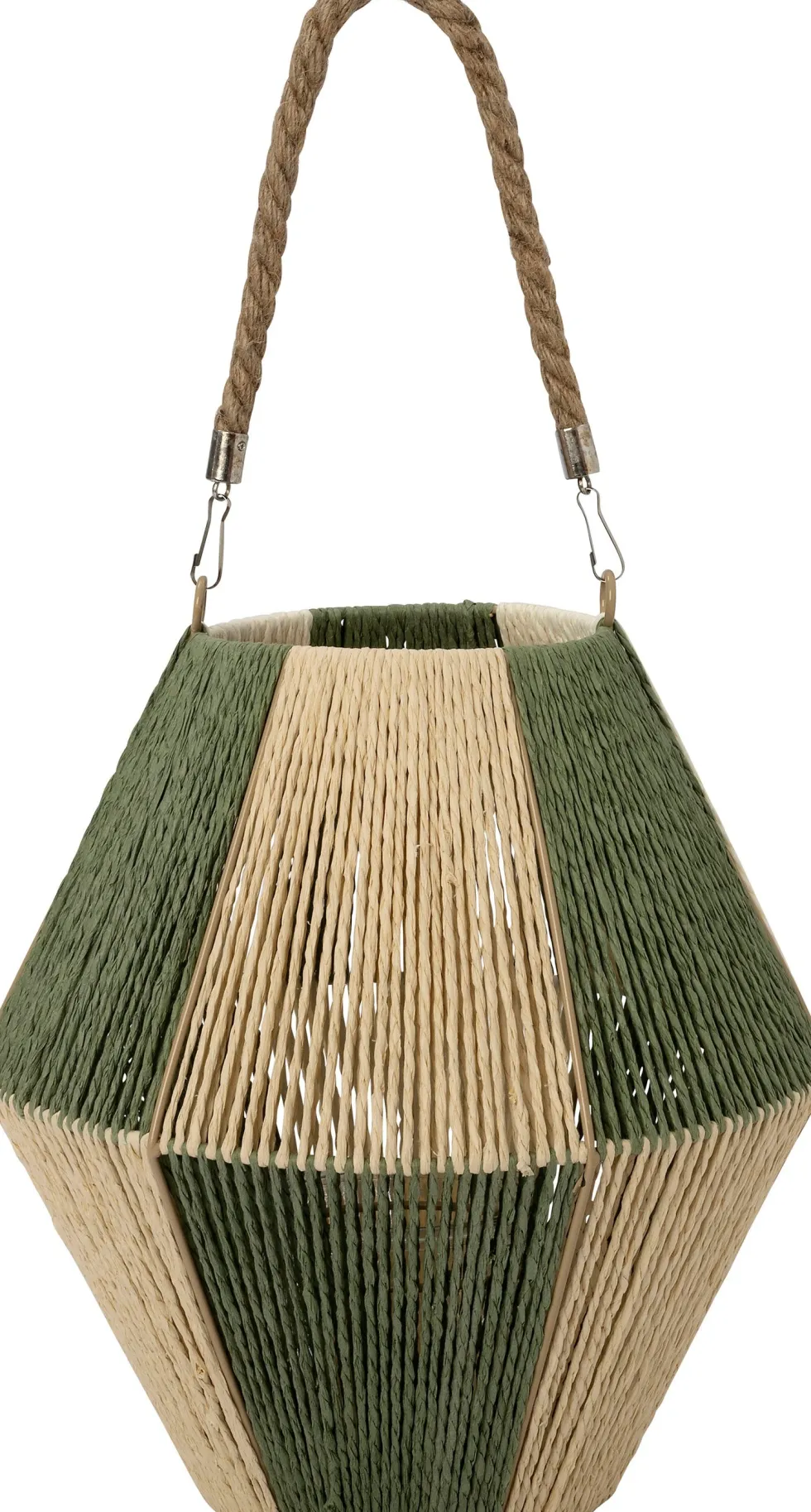 Intratuin lantaarn Nena groen D 28 H 30 cm