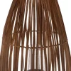Intratuin lantaarn Riet bruin D 31 H 49 cm