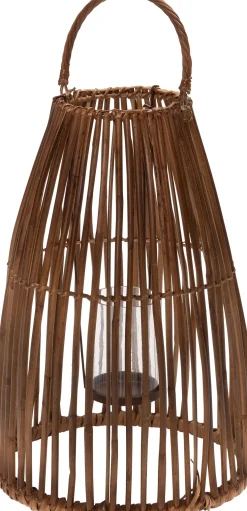 Intratuin lantaarn Riet bruin D 31 H 49 cm