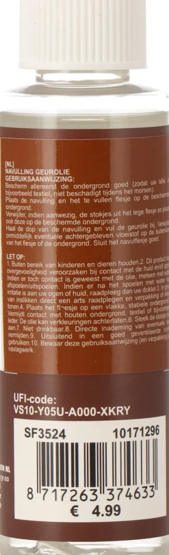 Intratuin navulling geurstokken Vanilla Patchouli 120 ml