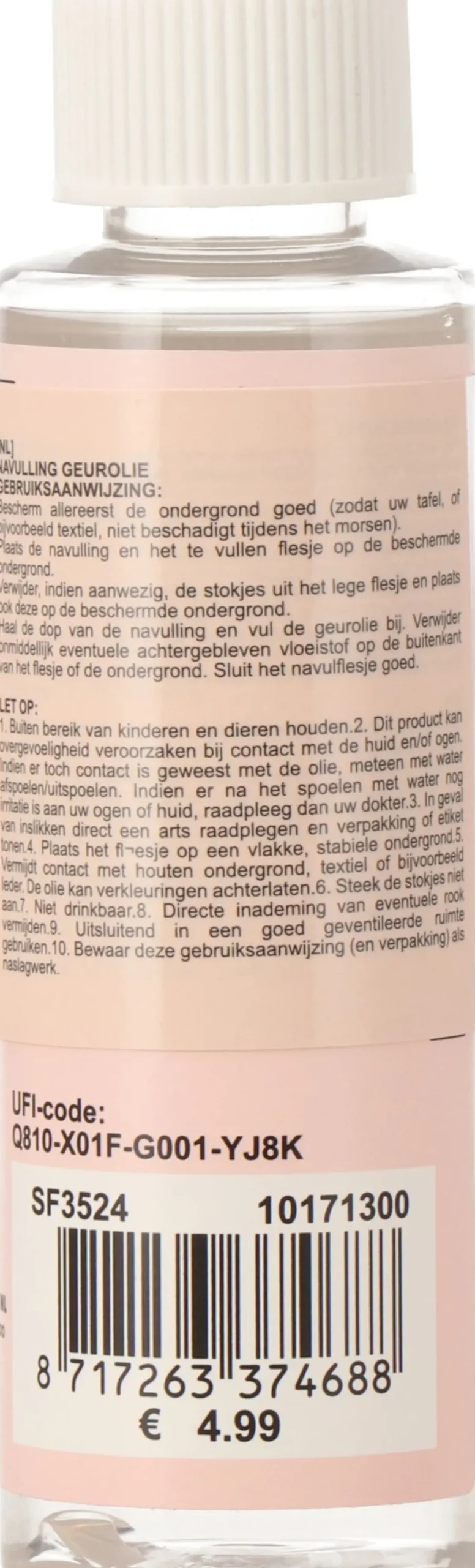 Intratuin navulling geurstokken Oliver Flower 120 ml