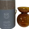 Intratuin olie geurbrander met geurolie Indi Pure Silk bruin D 11 H 18 cm