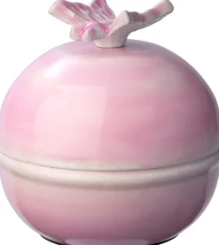 Intratuin opbergdoos Kinra vlinder roze D 13 H 11 cm