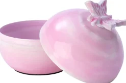 Intratuin opbergdoos Kinra vlinder roze D 13 H 11 cm
