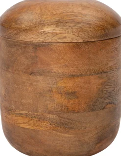 Intratuin opbergdoos Malmo bruin D 9 H 10 cm