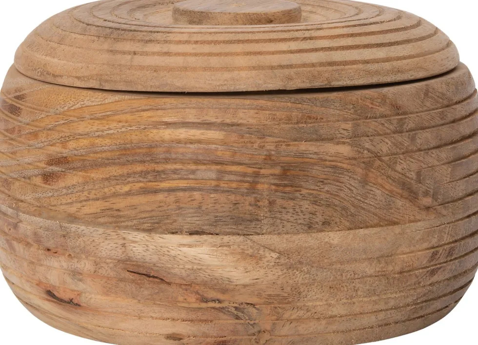 Intratuin opbergdoos Malmo bruin D 10 H 8 cm
