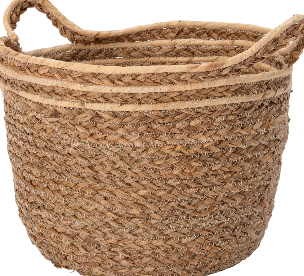 Intratuin opbergmand Auke naturel D 34 H 24 cm