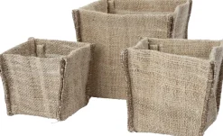 Intratuin opbergmand Auta taupe 10 x 10 x 10 cm