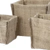 Intratuin opbergmand Auta taupe 12 x 12 x 12 cm
