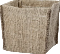 Intratuin opbergmand Auta taupe 12 x 12 x 12 cm