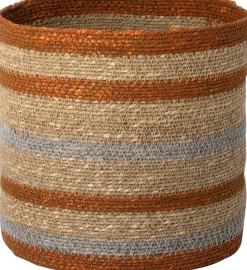 Intratuin opbergmand Fyt naturel / bruin / grijs D 30 H 30 cm