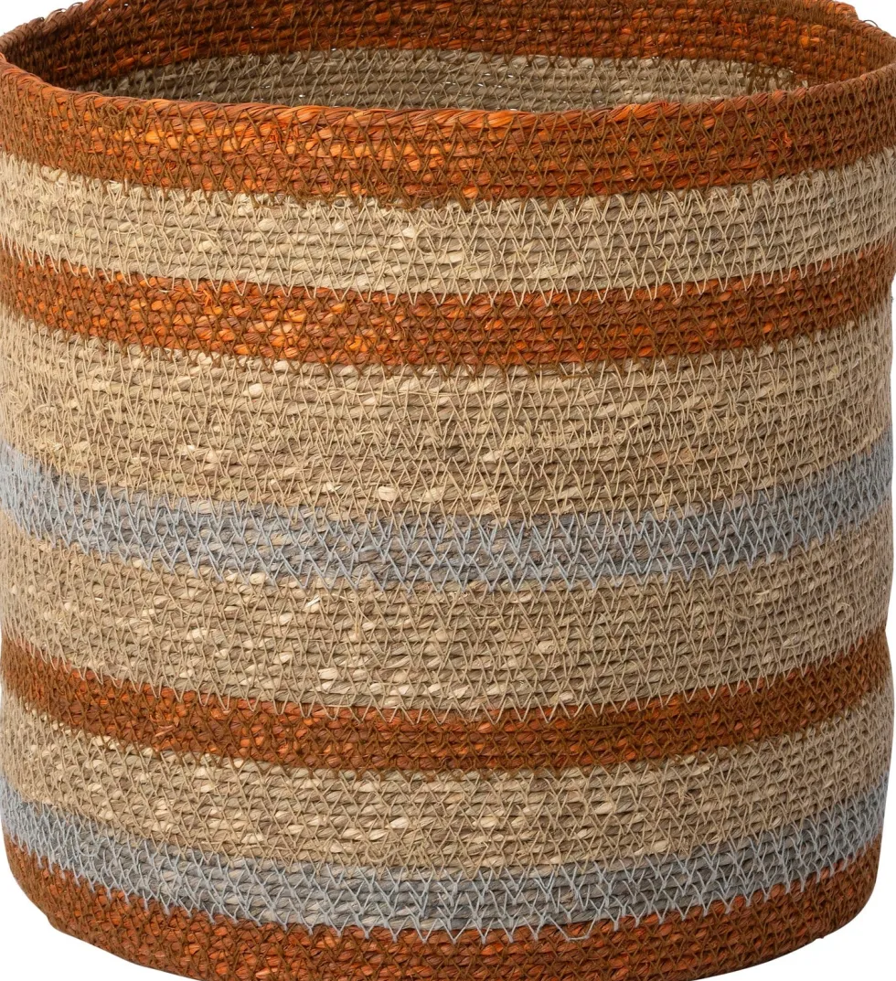 Intratuin opbergmand Fyt naturel / bruin / grijs D 30 H 30 cm