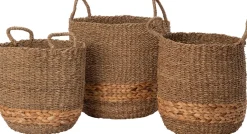Intratuin opbergmand Horten naturel D 35 H 37 cm