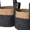 Intratuin opbergmand Kenzo grijs D 26 H 22 cm
