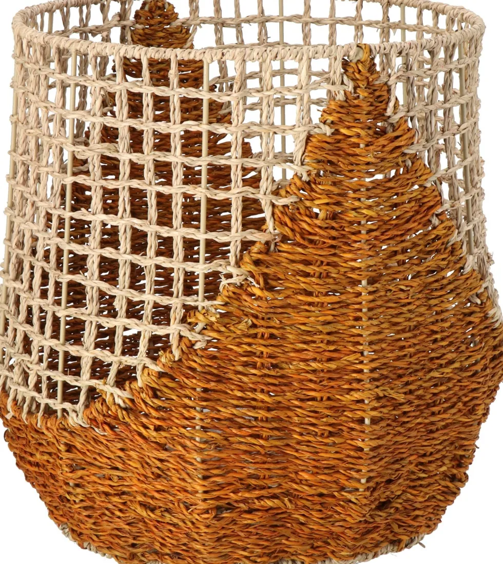 Intratuin opbergmand Mel naturel / bruin D 28 H 30 cm