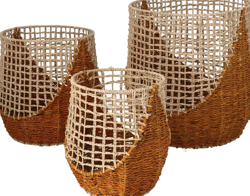Intratuin opbergmand Mel naturel / bruin D 35 H 35 cm