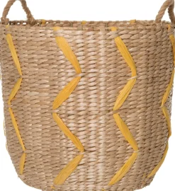 Intratuin opbergmand Misa naturel / geel D 40 H 35 cm